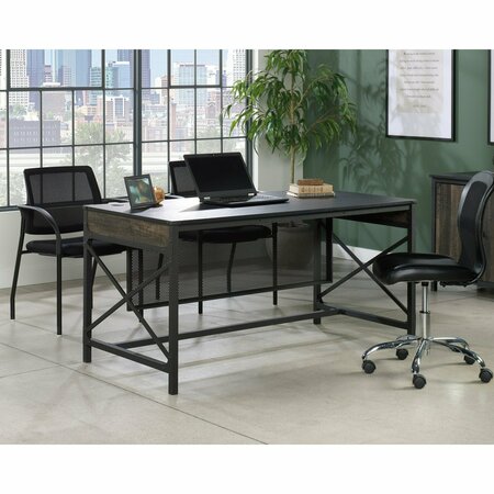 WORKSENSE BY SAUDER Foundry Road 60 X 30 Table Desk Co , Melamine top surface is heat, stain, and scratch-resistant 428155